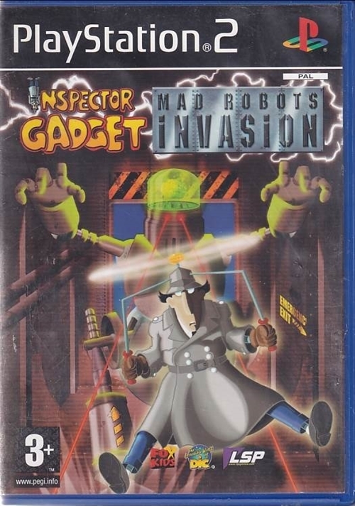 Inspector Gadget: Mad Robots Invasion - PS2 (B Grade) (Genbrug)
